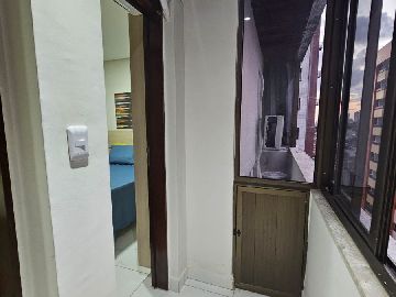 varanda dos quartos