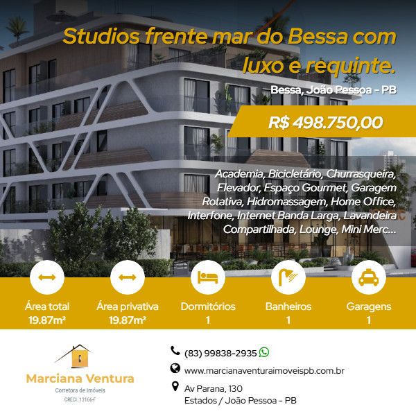 Flat - Venda - Bessa - Joo Pessoa - PB