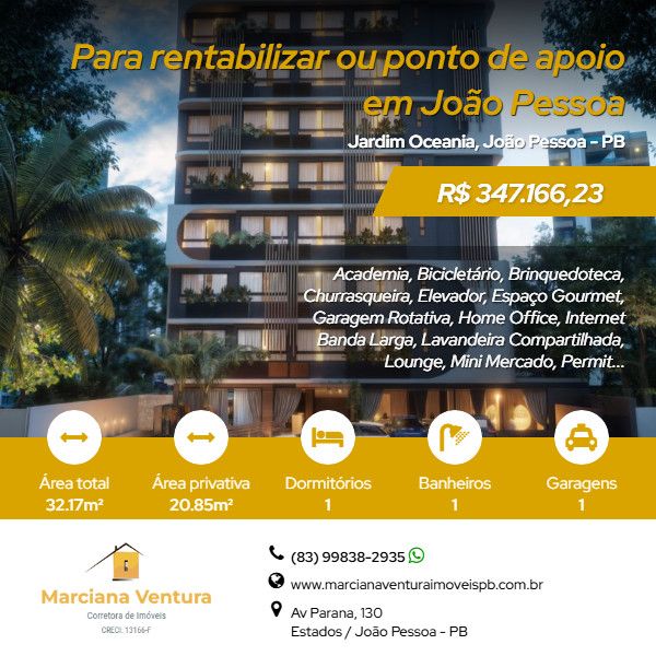 Apartamento - Venda - Jardim Oceania - Joo Pessoa - PB