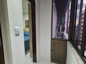 varanda dos quartos